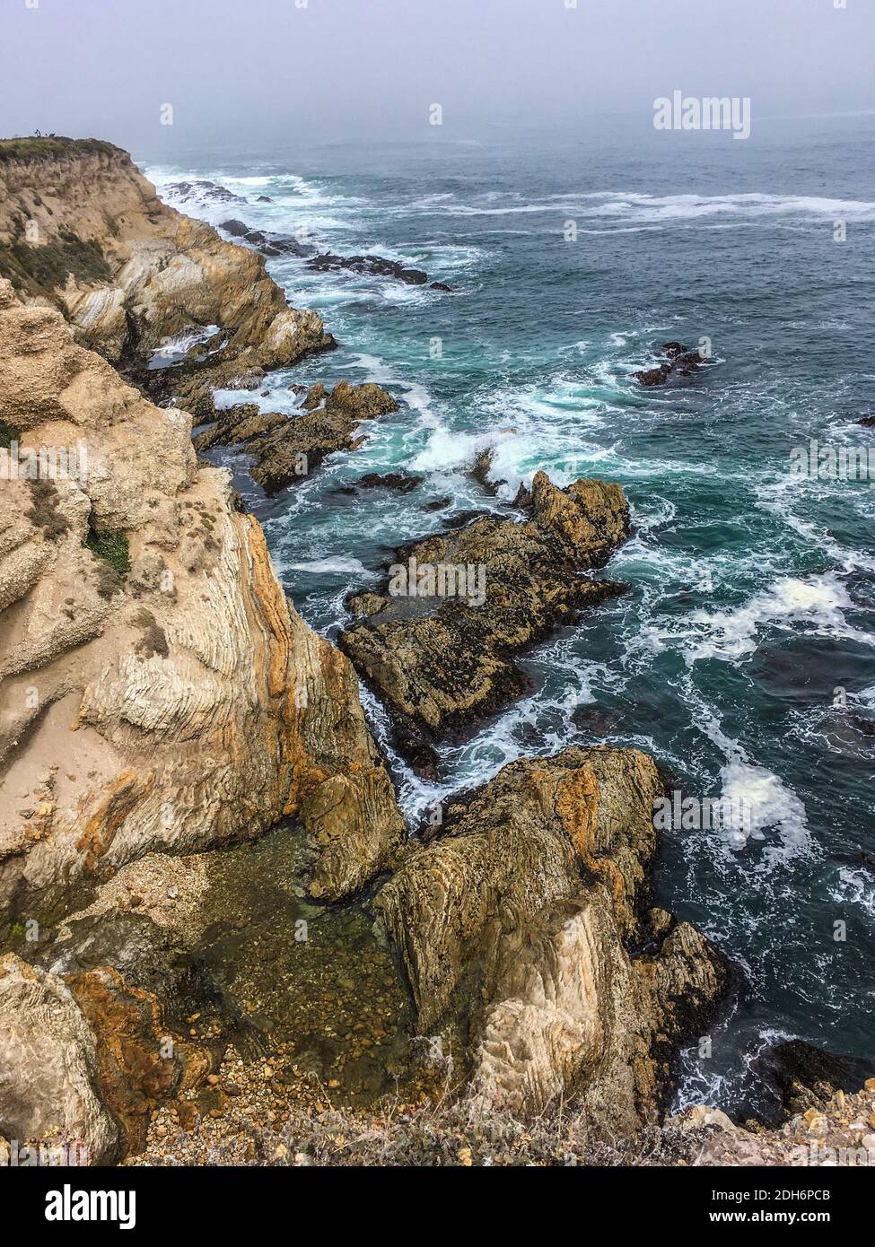 Montana de Oro, Morro Bay, Central Coast Ocean, Californie Banque D'Images