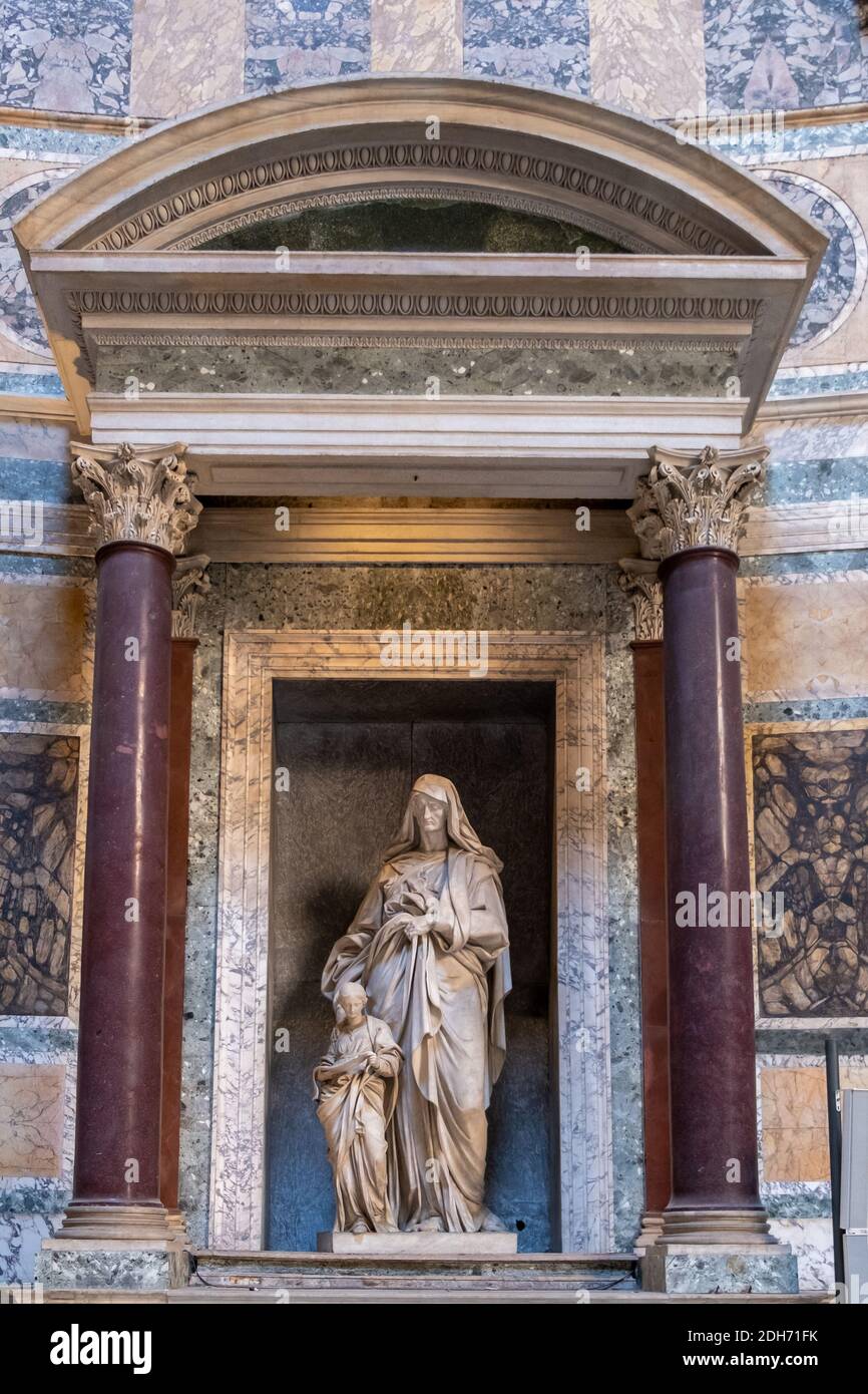 Rome Italie septembre 2020, vue sur le Panthéon dans la matinée. Rome. Italie Banque D'Images