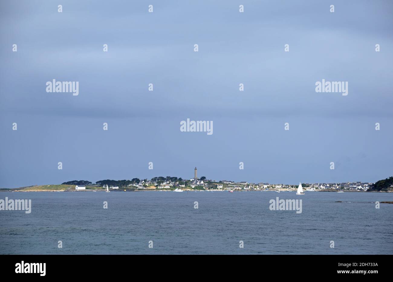 Île de Batz, Bretagne Banque D'Images