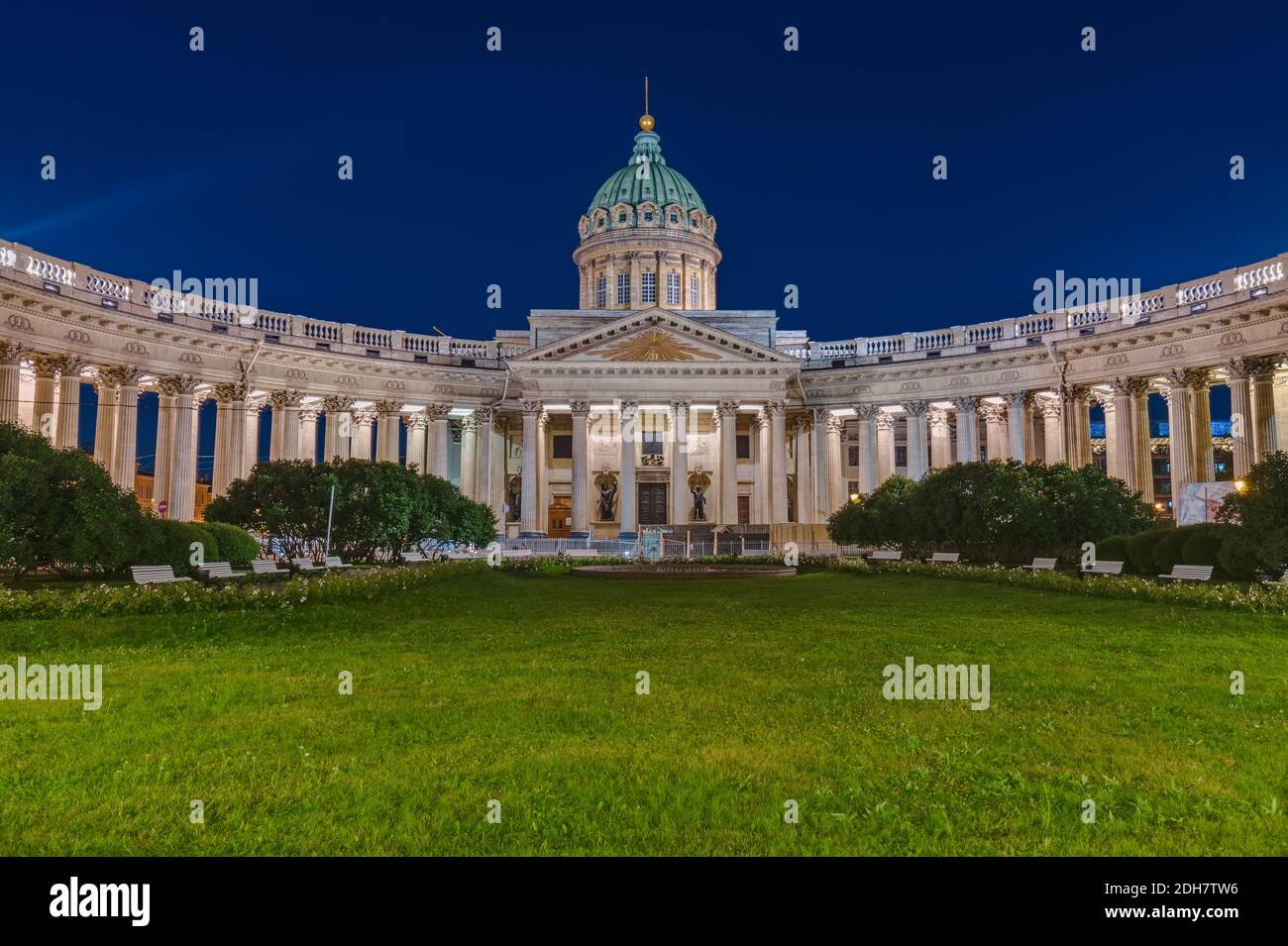 Cathédrale de Kazan - Saint-Pétersbourg Russie Banque D'Images