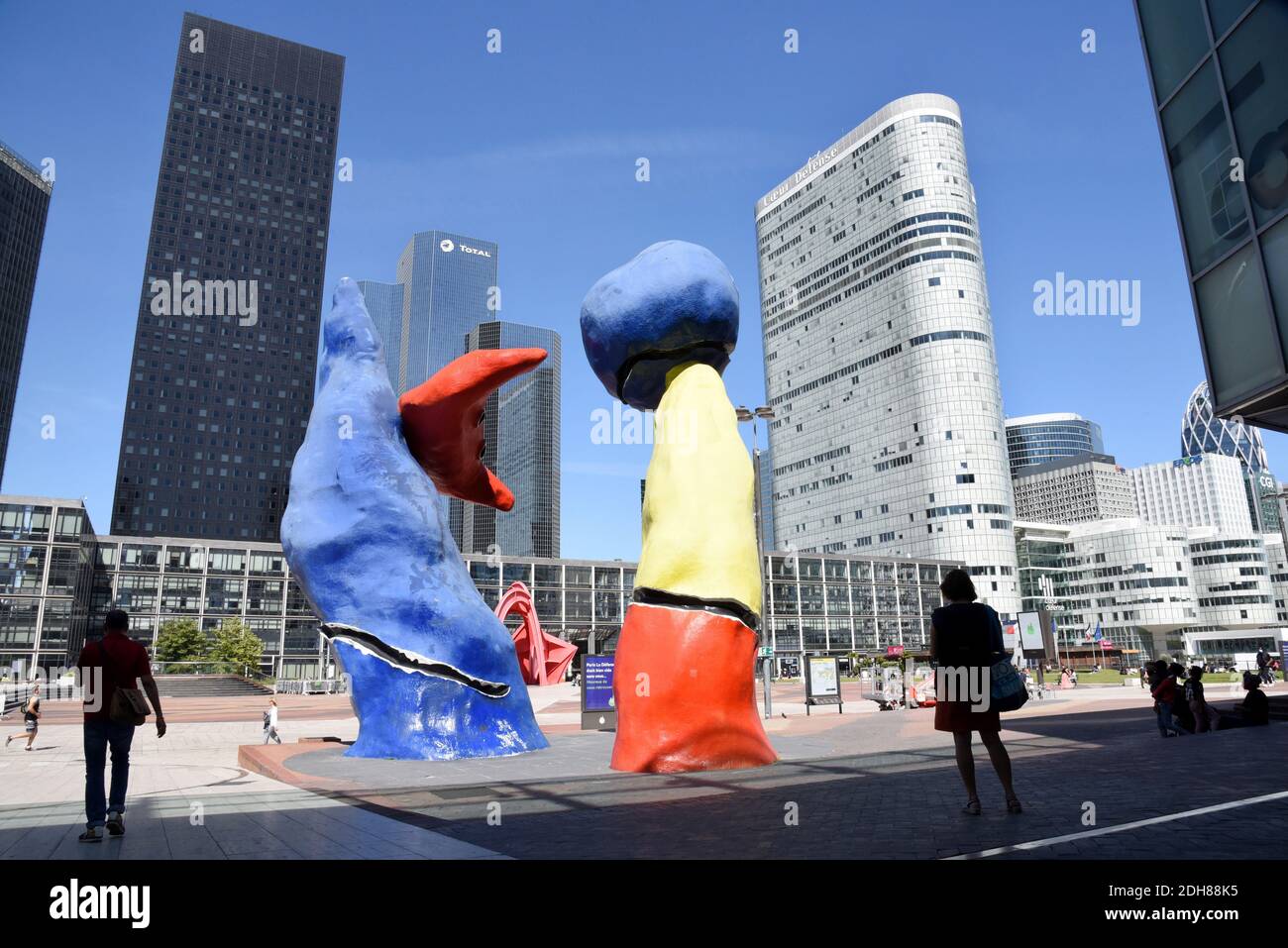 Des sculptures de joan miro Banque de photographies et d’images à haute