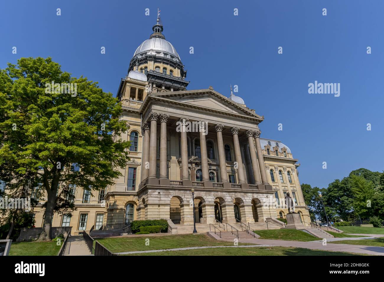 L'Illinois State Capitol Building Banque D'Images
