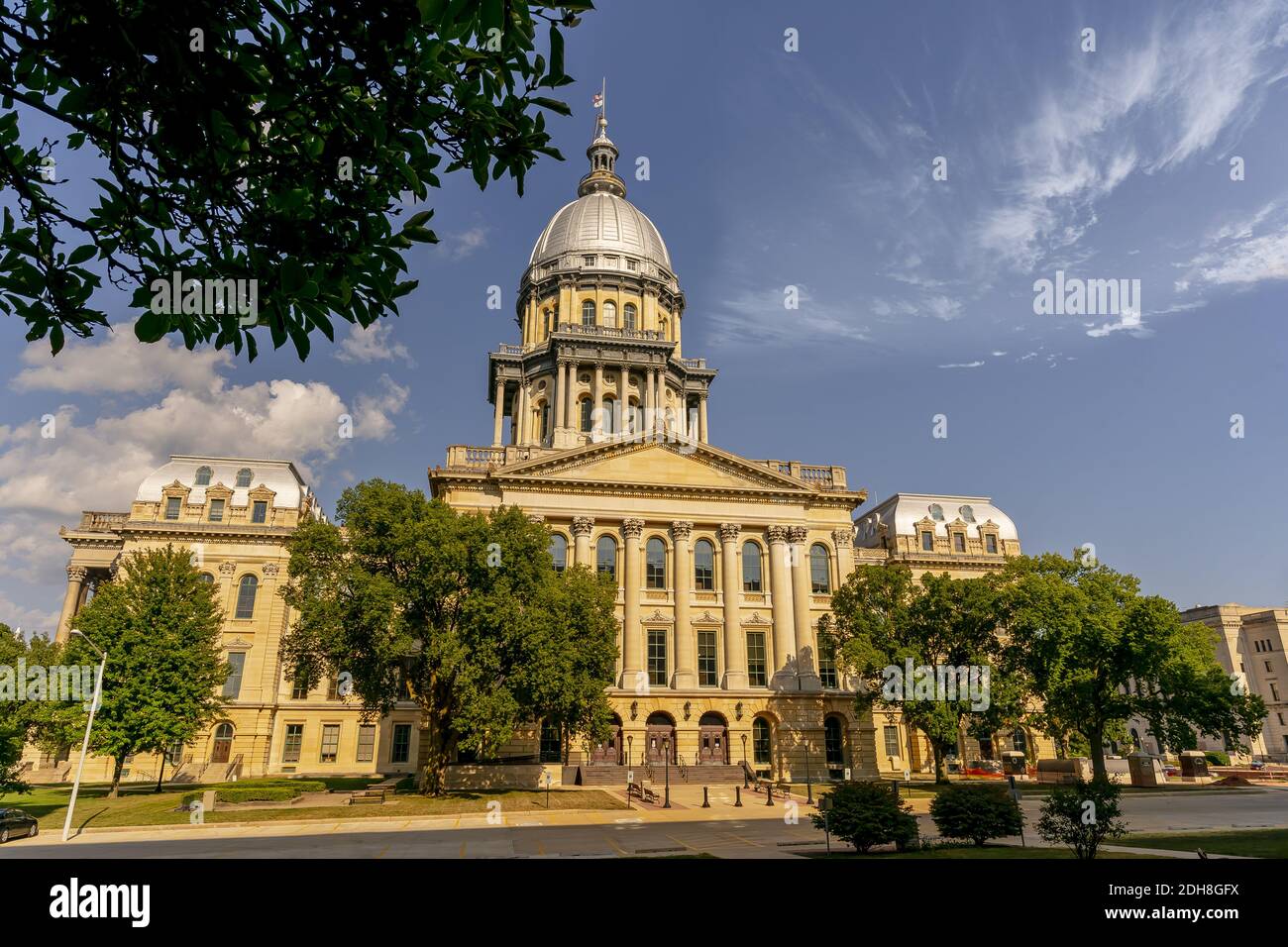 L'Illinois State Capitol Building Banque D'Images