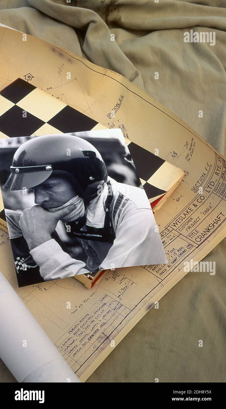 Eagle F1 1966. Voiture Dan Gurney-Westake V12. « All American Racing Team » Banque D'Images