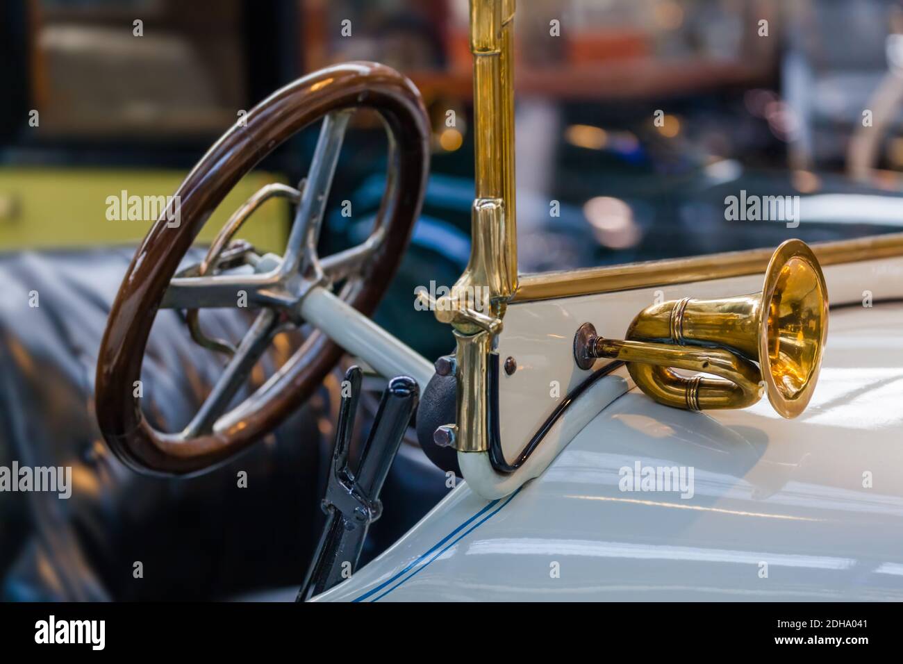 Voiture Vintage - technologie historique Banque D'Images