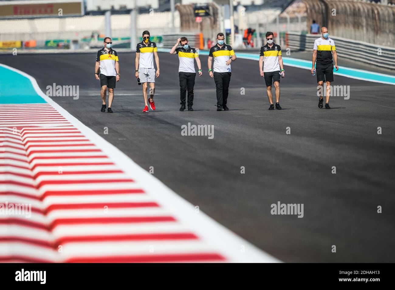 Abu Dhabi, Émirats arabes Unis. 10 décembre 2020. Piste OCON Esteban (FRA), Renault F1 Team RS20, portrait pendant la Formule 1 Etihad Airways Abu Dhabi Grand Prix 2020, du 11 au 13 décembre 2020 sur le circuit Yas Marina, à Abu Dhabi - photo Antonin Vincent/DPPI/LM crédit: Gruppo Editoriale LiveMedia/Alay Live News Banque D'Images