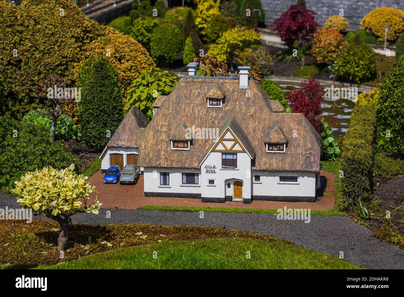 La Haye, Pays-Bas - 26 avril 2017 : parc miniature de Madurodam à la Haye Banque D'Images