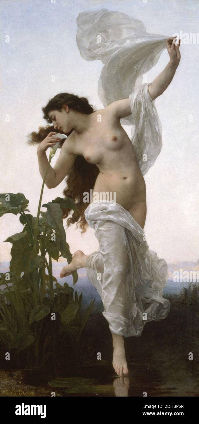 L'Aurore par William-Adolphe Bouguereau - BMA. Banque D'Images