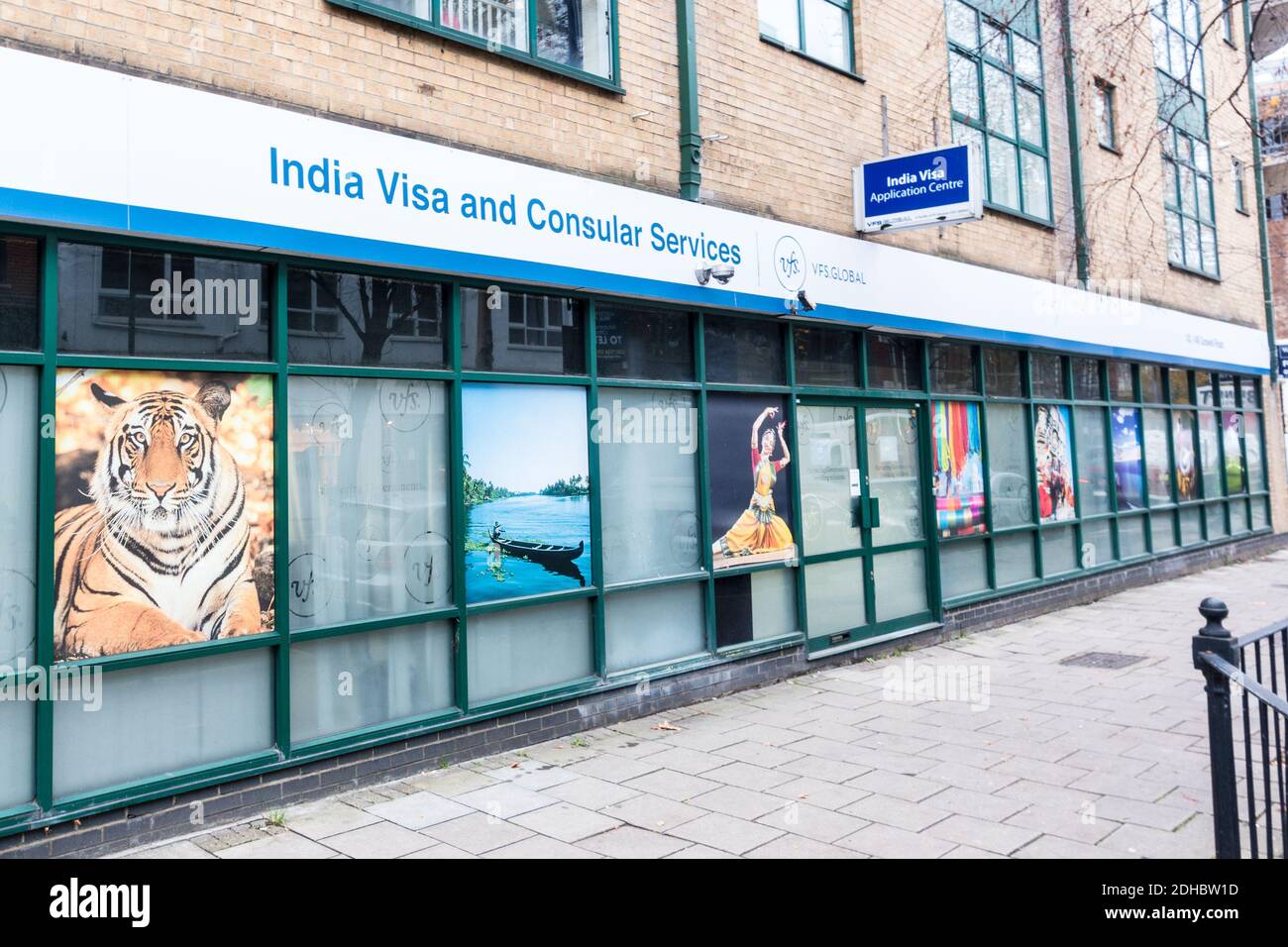 Inde visas et services consulaires Photo Stock - Alamy