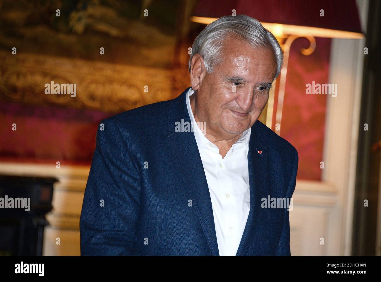 Jean-Pierre Raffarin au Select Fashion Awards au Musée Jacquemart-Andre au printemps/été 2018 collection prêt-à-porter à Paris, France, octobre 01 2017. Photo de Nasser Berzane/ABACAPRESS.COM Banque D'Images