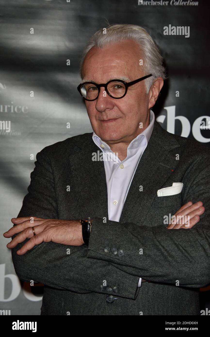 Alain Ducasse assistent à la soirée de progrès de Forbes Magazine France a Paris, France, le 5 octobre 2017. Photo d'Alban Wyters/ABACAPRESS.COM Banque D'Images