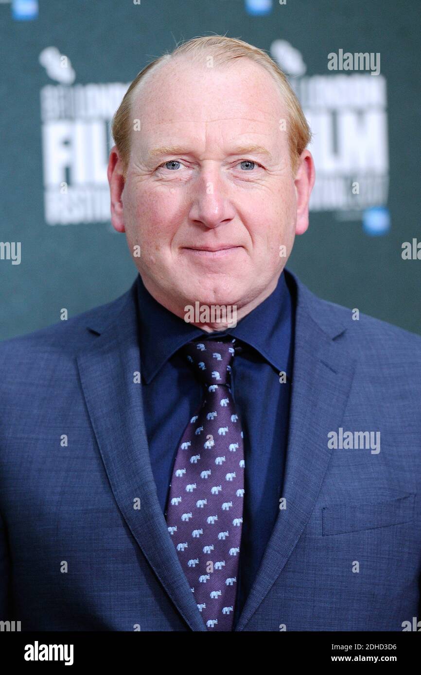 Adrian Scarborough participe à Chesil Beach lors du BFI London International film Festival à Londres, Royaume-Uni, le 08 octobre 2017. Photo d'Aurore Marechal/ABACAPRESS.COM Banque D'Images