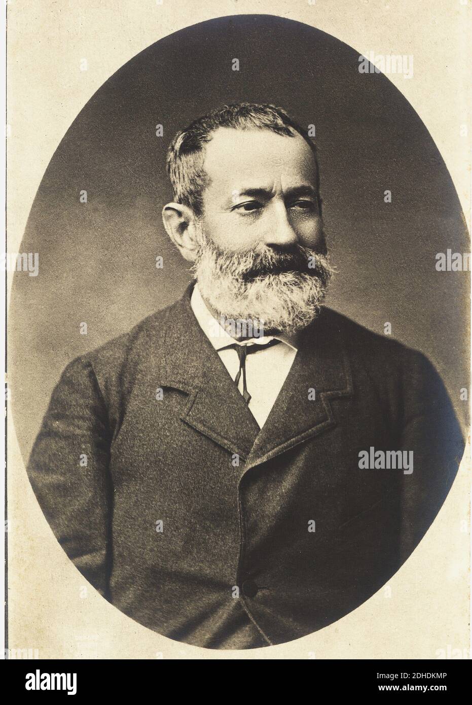 Le politicien italien QUINTINO SELLA ( 1827 - 1884 ) , le ministre des Finances auprès du gouverneur Rattazzi ( 1862 ) , Lamarmora ( 1864 ) et Lanza ( 1869 - 1873 ) - POLITICO ITALIANO - POLITICA - POLITIQUE - ritratto - portrait - collier - colletto - vieil homme - uomo vecchio anziano - barba bianca - barbe blanche - stempiato - stempiatura - timming au temple ---- Archivio GBB Banque D'Images