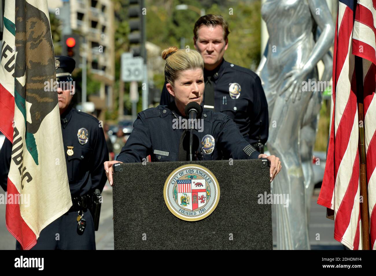 Chef de la police de los angeles Banque de photographies et d’images à haute résolution Alamy