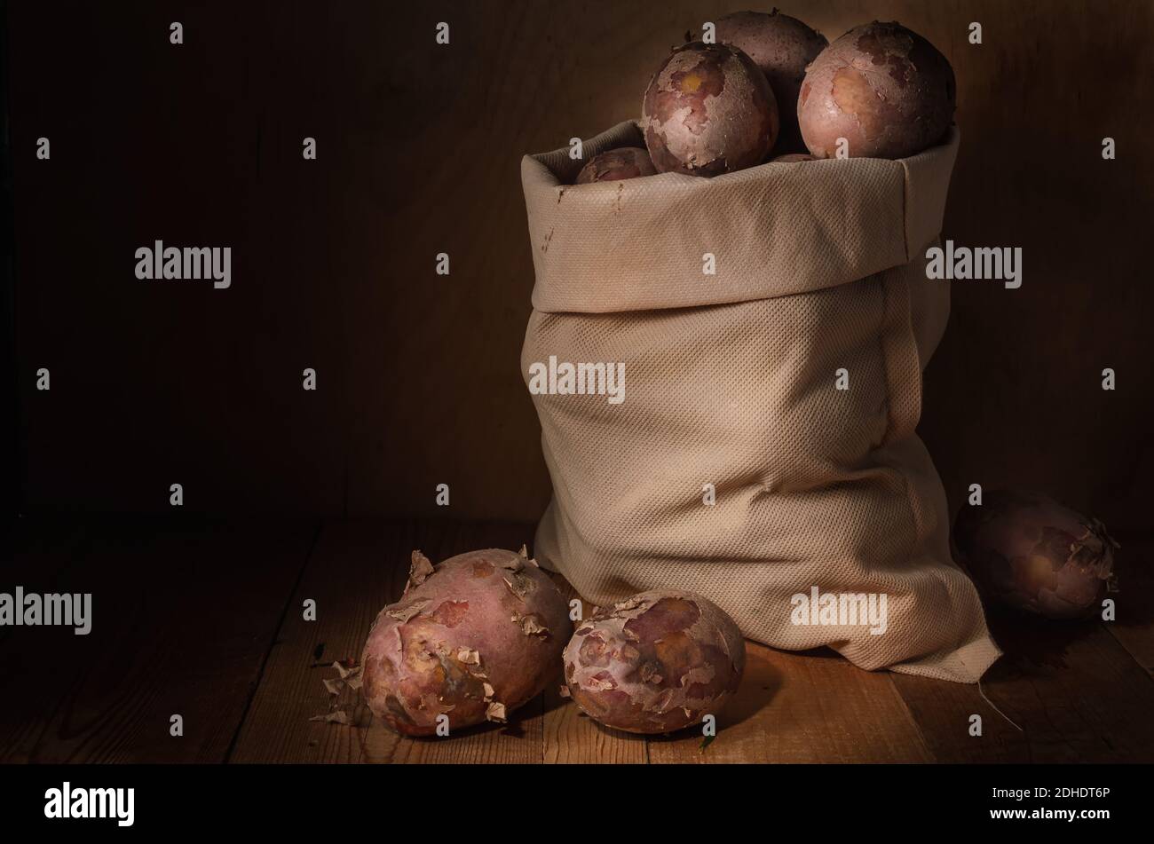 Sac de pommes de terre Banque de photographies et d’images à haute