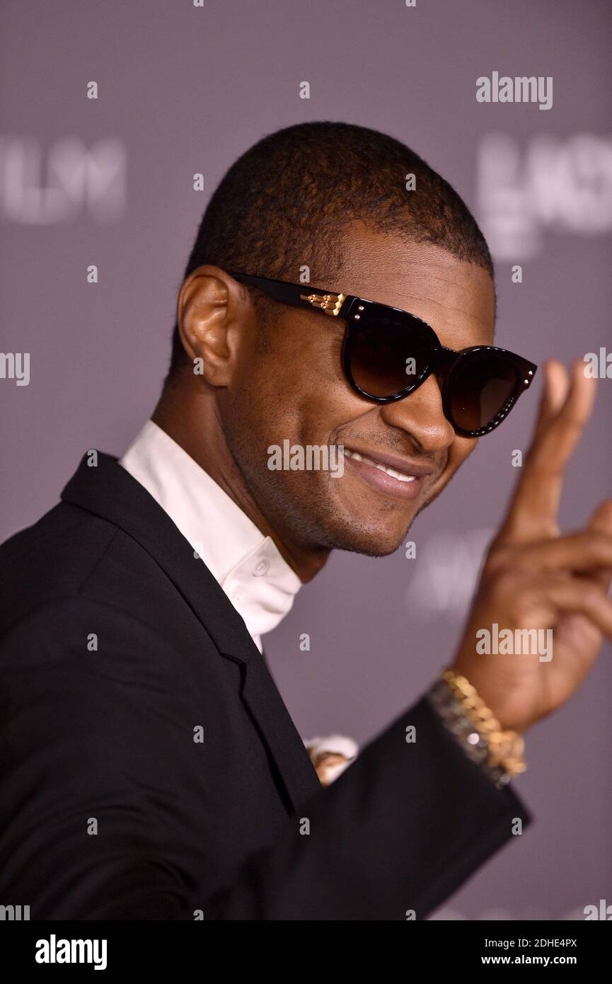 M. Usher participe au gala Art + film de LACMA en l'honneur de Mark Bradford et George Lucas le 04 novembre 2017 à Los Angeles, CA, États-Unis. Photo de Lionel Hahn/ABACAPRESS.COM Banque D'Images