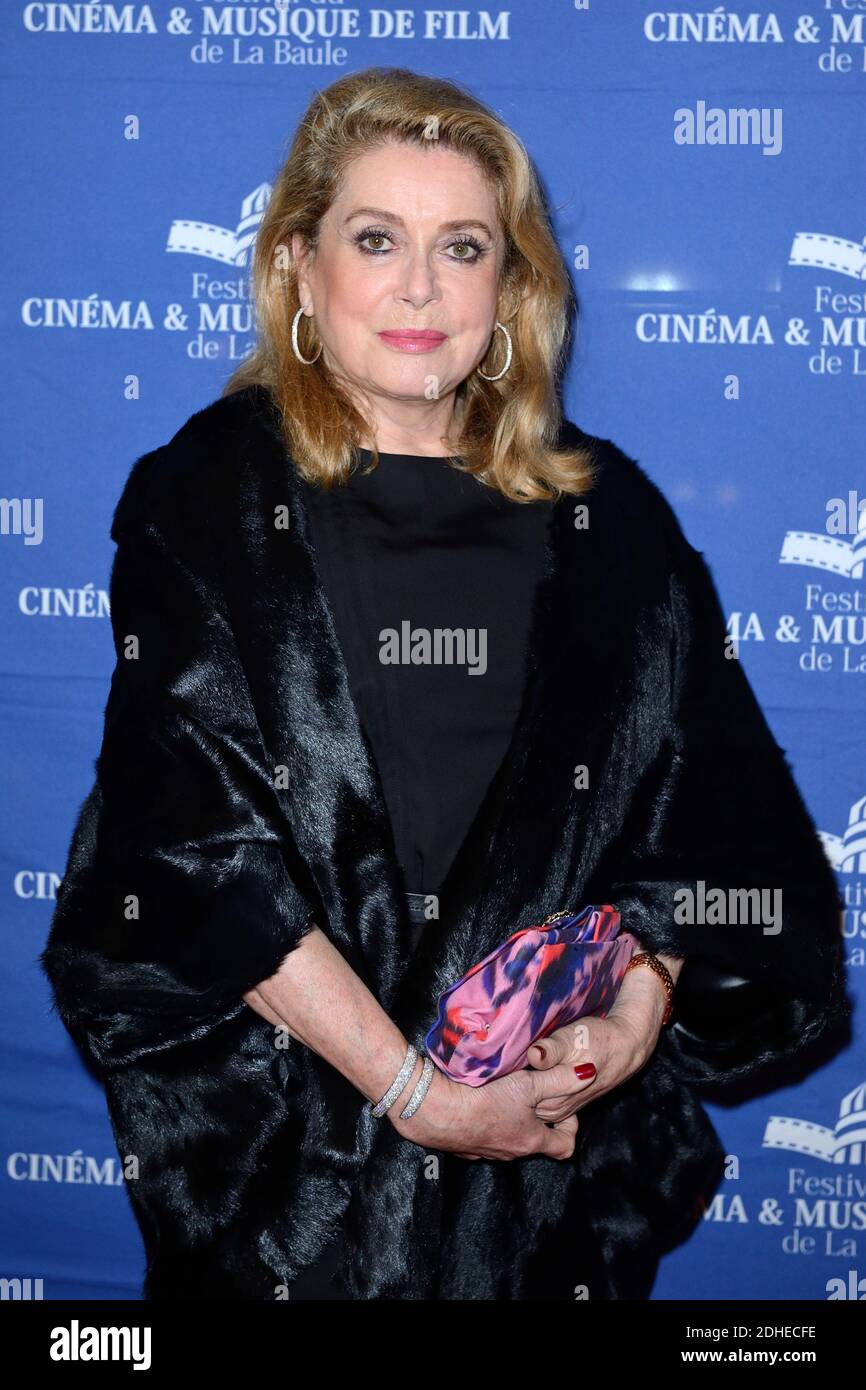 Catherine Deneuve assiste au Photocall de cloture du 4eme Festival du Cinéma et musique de film de la Baule a la Baule, France le 11 novembre 2017. Photo d'Aurore Marechal/ABACAPRESS.COM Banque D'Images