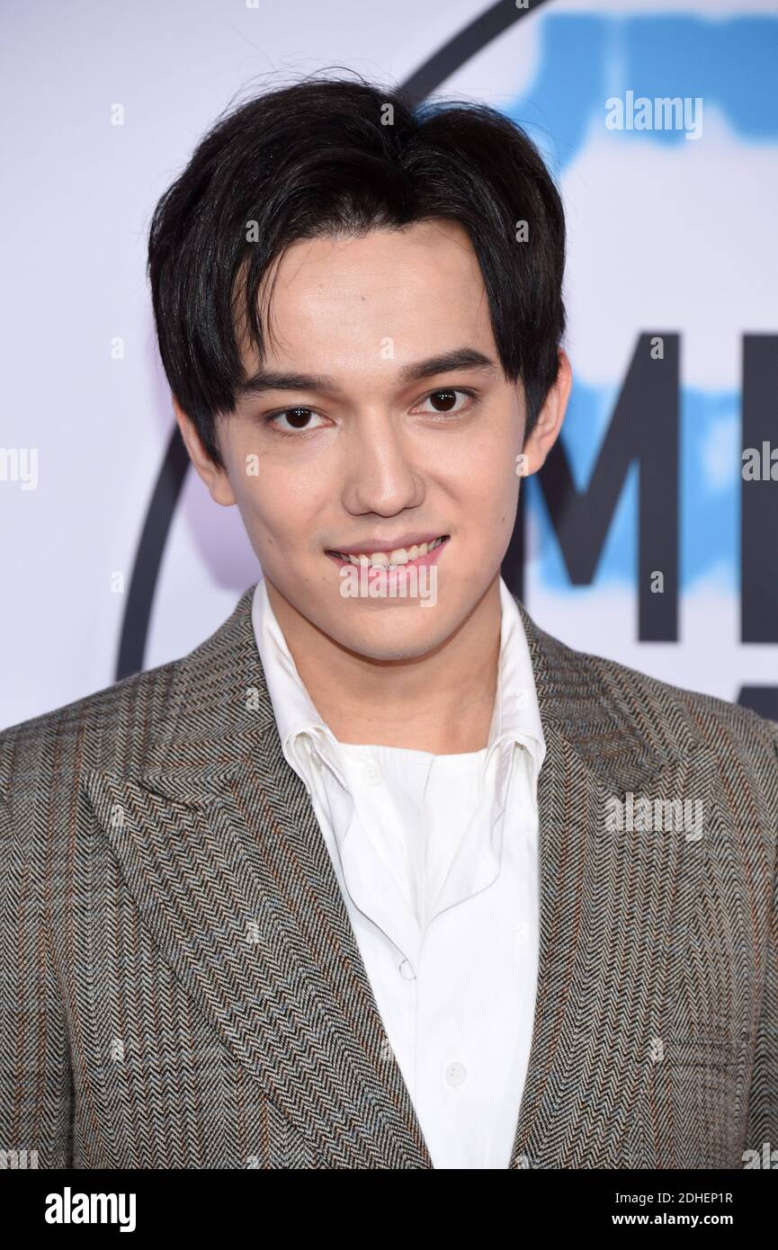 Dimash Kudaibergen participe aux American Music Awards 2017 au Microsoft Theatre le 19 novembre 2017 à Los Angeles, en Californie. Photo de Lionel Hahn/AbacaPress.com Banque D'Images