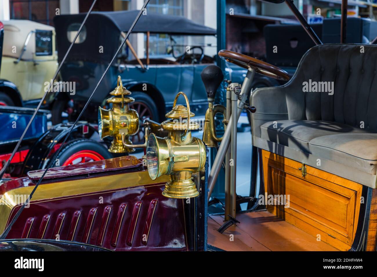 Voiture Vintage - technologie historique Banque D'Images