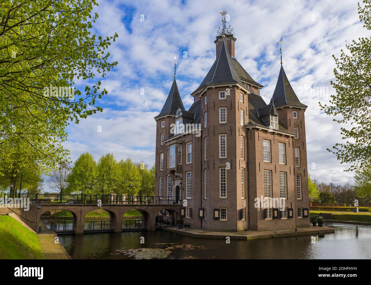 Château Kasteel Heemstede en Pays-Bas Photo Stock - Alamy