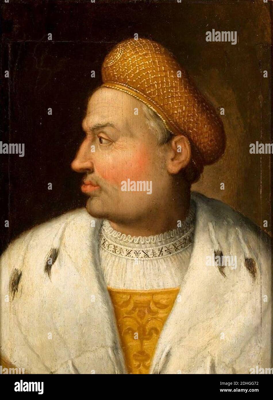 Kulmbach Sigismund I l'ancien. Banque D'Images