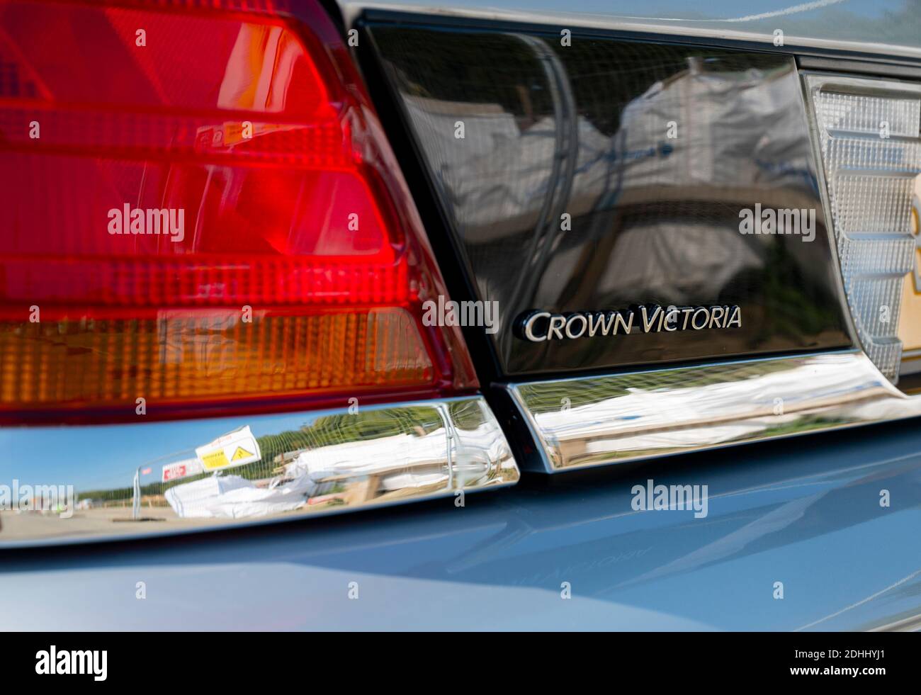 2002 Ford Crown Victoria P72 Gulf exporter modèle (P71 police Interceptor avec de beaux sièges) Panther plateforme berline Banque D'Images