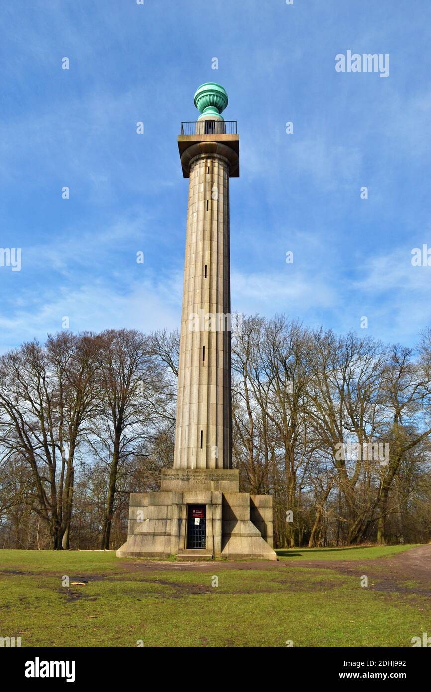 Bridgewater Monument, Ashridge Estate, Hertfordshire, Royaume-Uni Banque D'Images