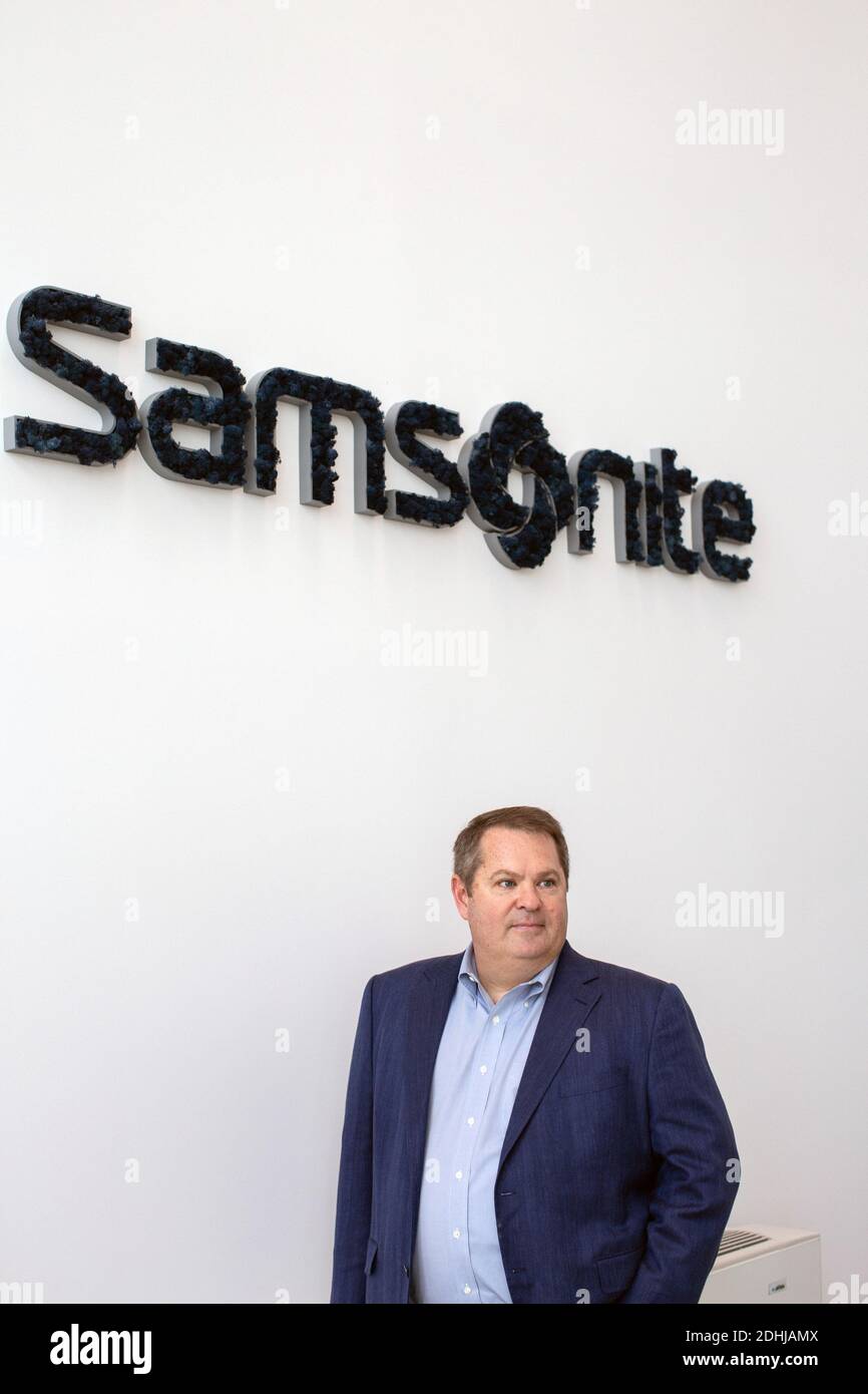 Kyle Francis Gendreau, directeur général de Samsonite International sa Banque D'Images