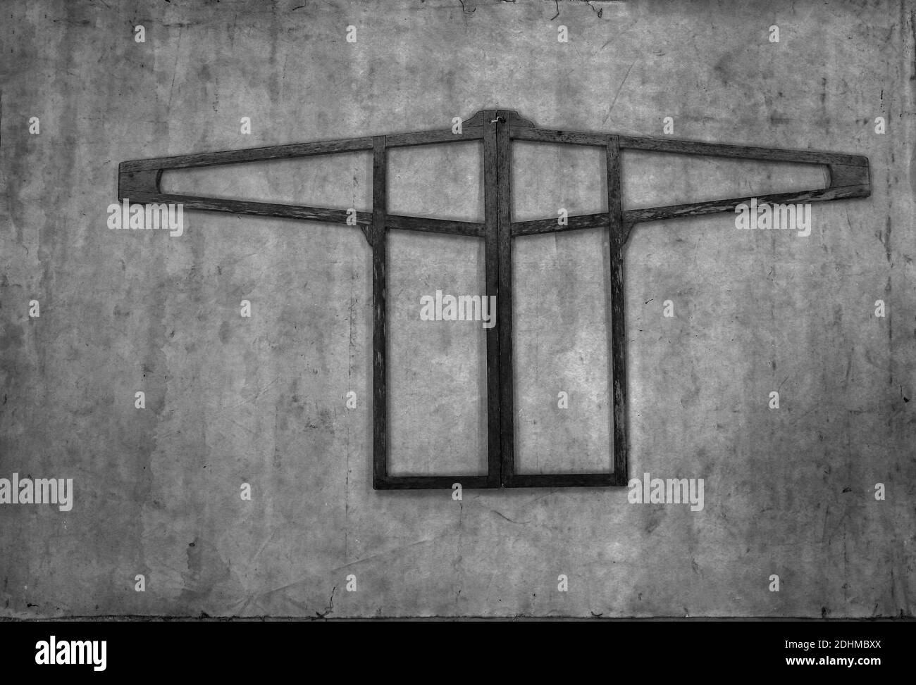 Sunspel : Crafting Timeless British Quality – Vintage Garment Press à long Eaton, Nottingham, Royaume-Uni Banque D'Images