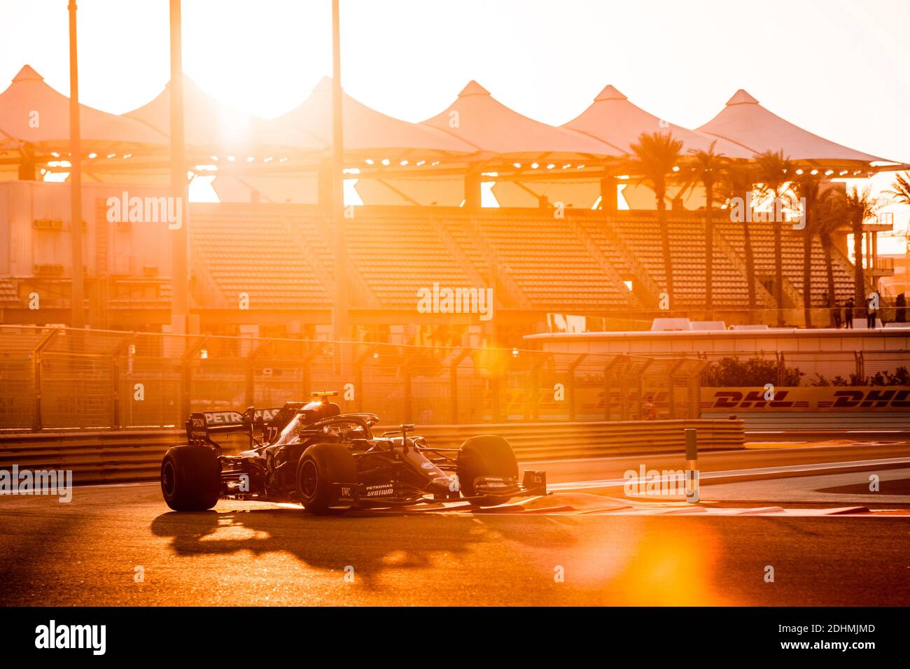 Abu Dhabi, Émirats arabes Unis. 11 décembre 2020. 77 BOTTAS Valtteri (fin), Mercedes AMG F1 GP W11 Hybrid EQ Power , action pendant la Formule 1 Etihad Airways Abu Dhabi Grand Prix 2020, du 11 au 13 décembre 2020 sur le circuit Yas Marina, à Abu Dhabi - photo Antonin Vincent/DPPI/LM crédit: Gruppo Editoriale Media/Alay Live News Banque D'Images