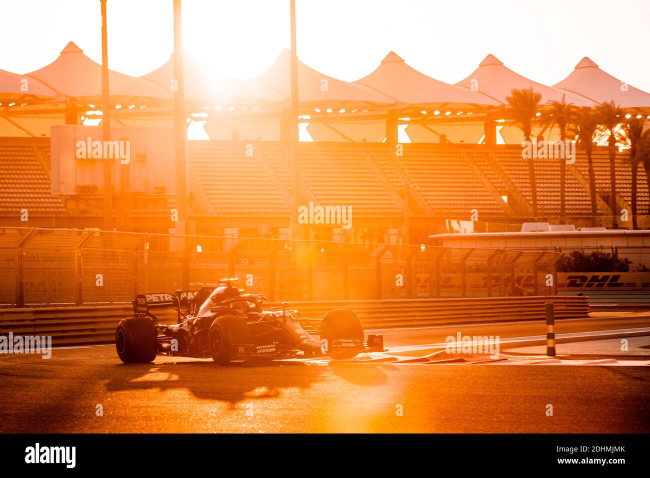 Abu Dhabi, Émirats arabes Unis. 11 décembre 2020. 44 HAMILTON Lewis (gbr), Mercedes AMG F1 GP W11 Hybrid EQ Power , action pendant la Formule 1 Etihad Airways Grand Prix 2020 d'Abu Dhabi, du 11 au 13 décembre 2020 sur le circuit Yas Marina, à Abu Dhabi - photo Antonin Vincent/DPPI/LM crédit: Gruppo Editoriale LiveMedia/Alay Live News Banque D'Images