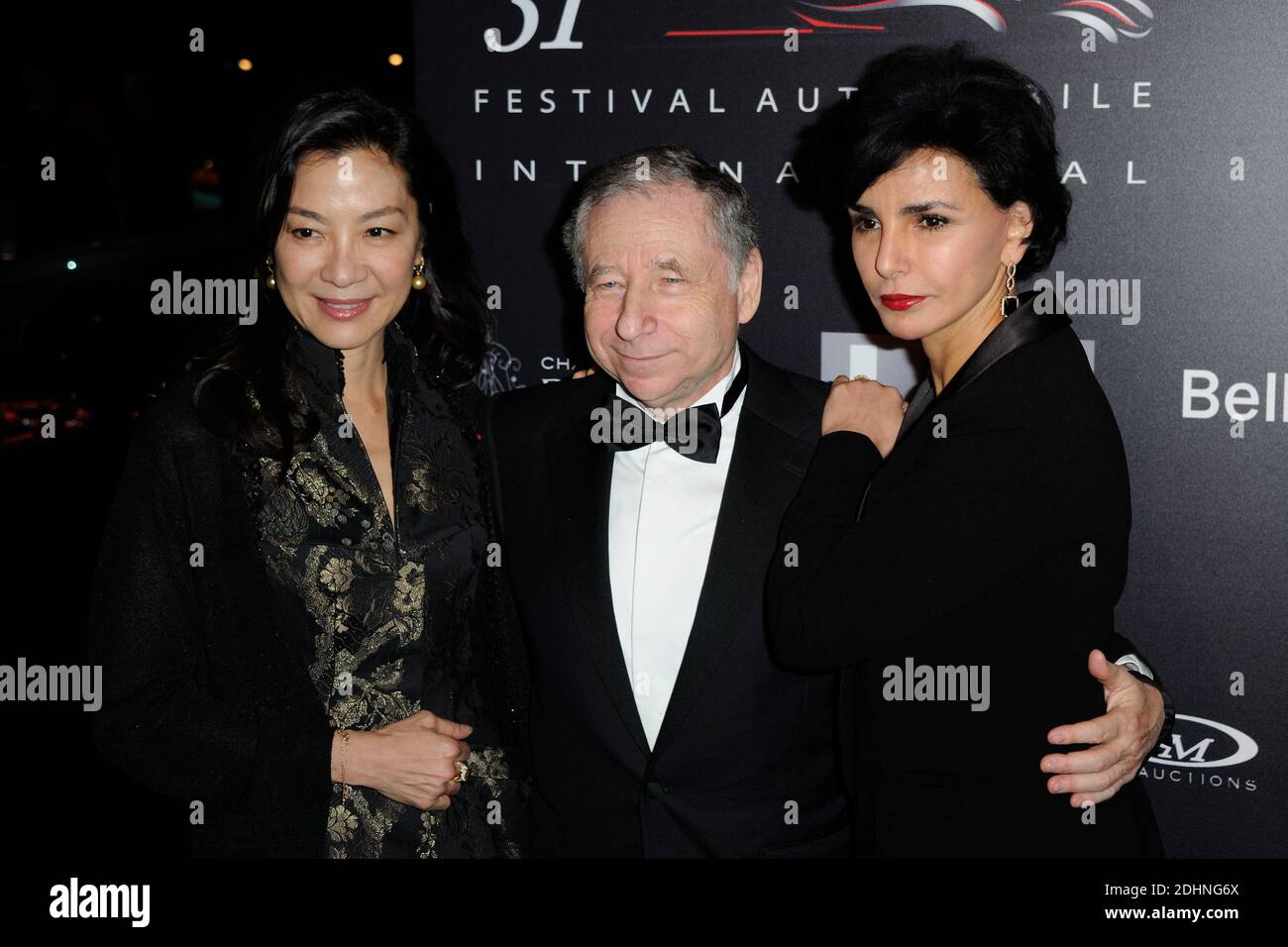 Rachida Dati En Couple Avec Jean Todt Jean Todt, Michelle Yeoh, Rachida Dati participant aux prix concept cars  dans le cadre du 31e Festival international de l'automobile à Paris,  France, le 27 janvier 2016. Photo d'Alban Wyters/ABACAPRESS.COM Photo Stock  -