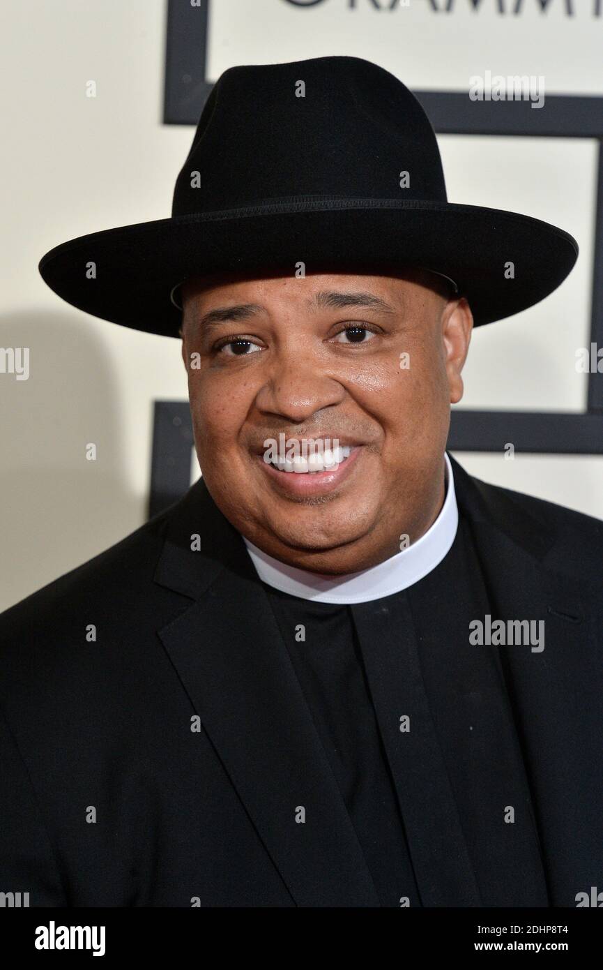 Joseph Simmons participe aux 58e GRAMMY Awards au Staples Center le 15 février 2016 à Los Angeles, Californie, États-Unis. Photo de Lionel Hahn/ABACAPRESS.COM Banque D'Images