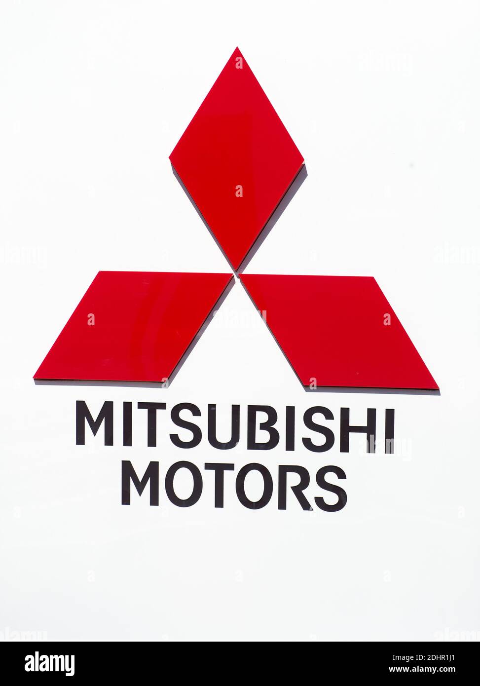 Logo Mitsubishi Motors Corp Banque D'Images
