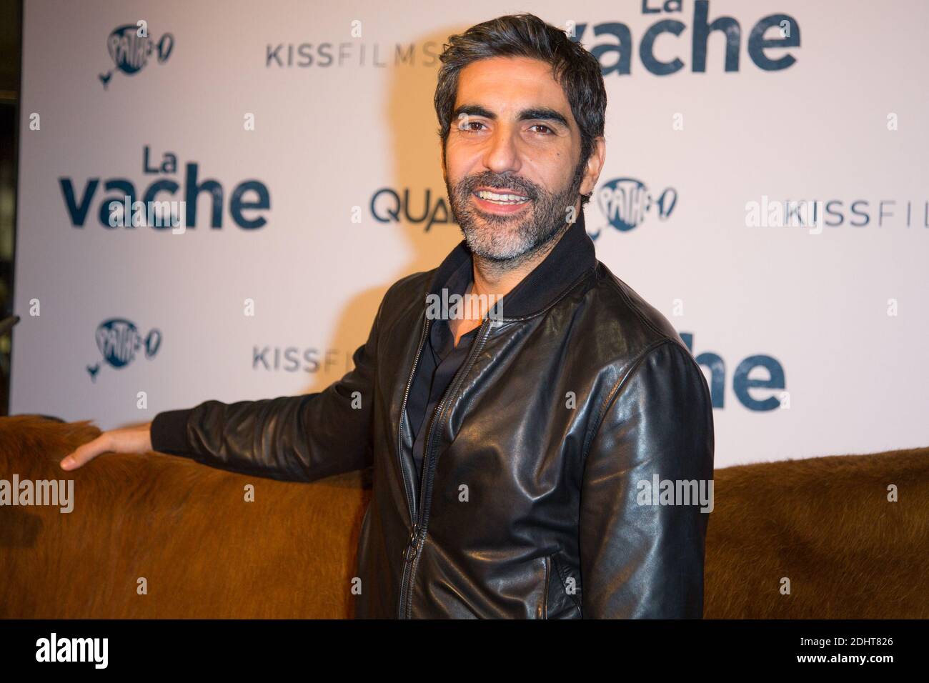 ARY ABITTAN - AVANT-PREMIÈRE DU FILM 'LA VACHE' A PARIS, LE 14/02/2016. Photo de Nasser Berzane/ABACAPRESS.COM Banque D'Images