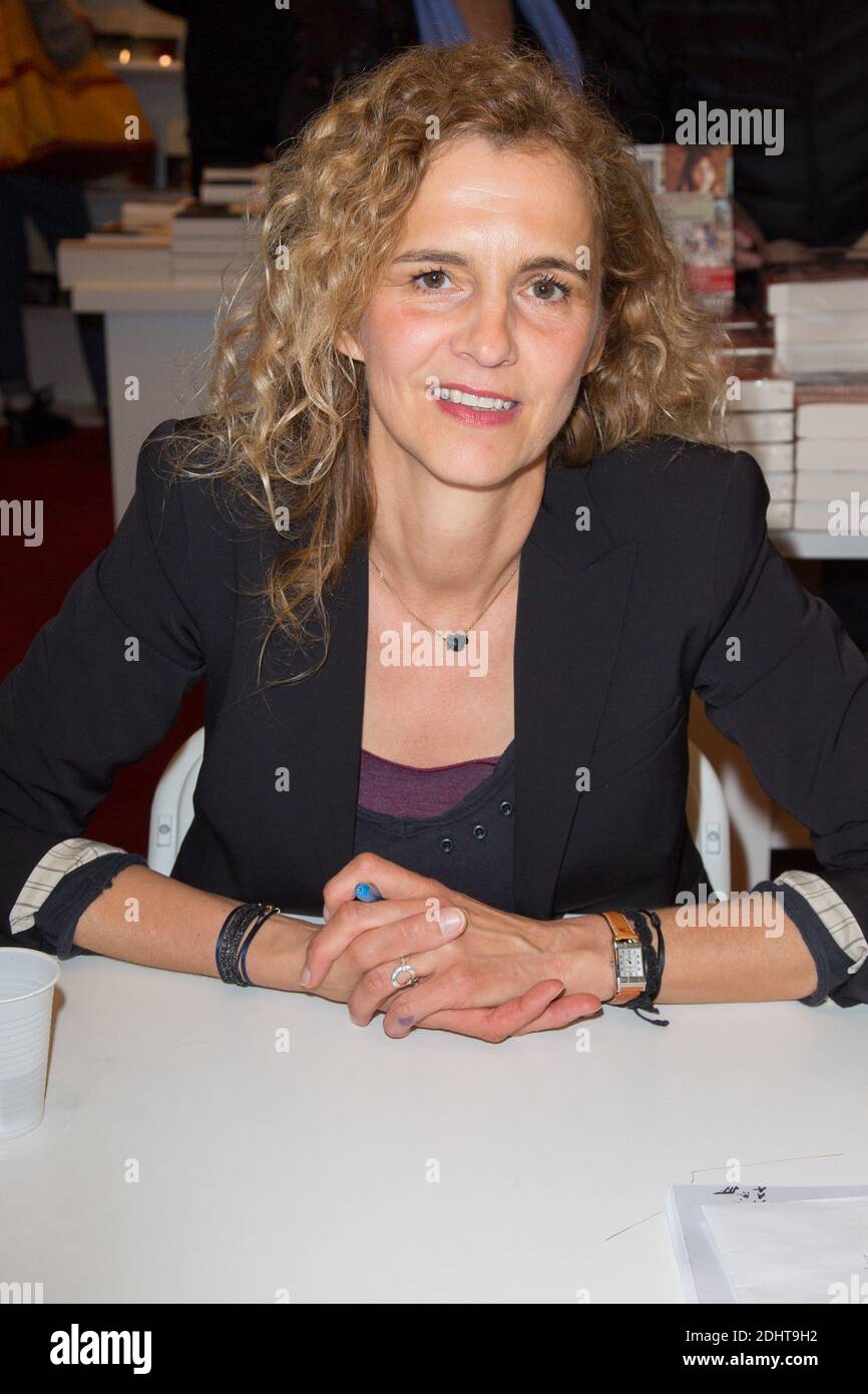 DELPHINE DE VIGAN - LIVRE PARIS - SALON DU LIVRE 2016 photo de Nasser Berzane/ABACAPRESS.COM Banque D'Images