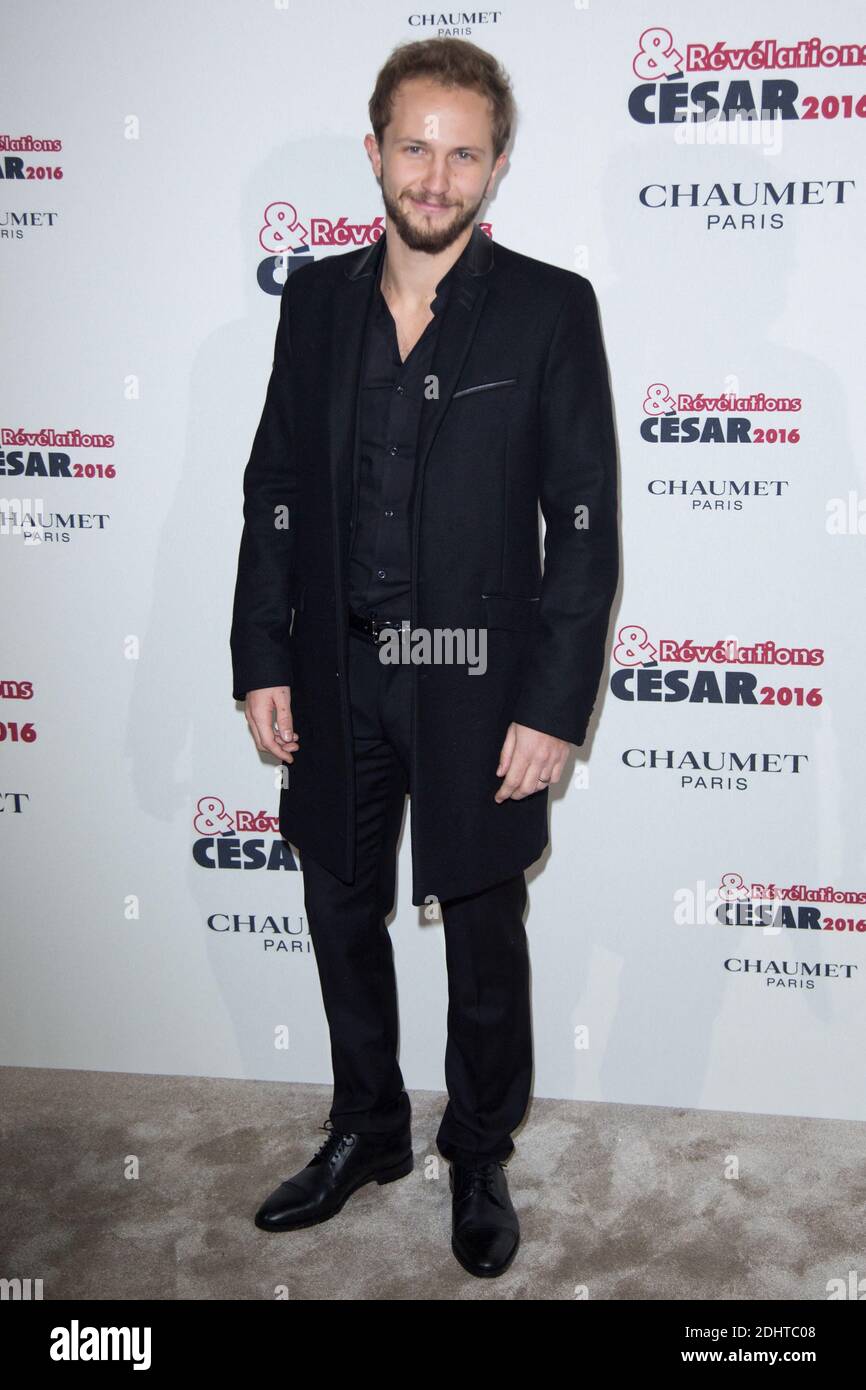 Mathieu Spinosi à la soirée des révélations de Cesar le 11 janvier 20016 à Paris, France. Photo de Nasser Berzane/ABACAPRESS.COM Banque D'Images