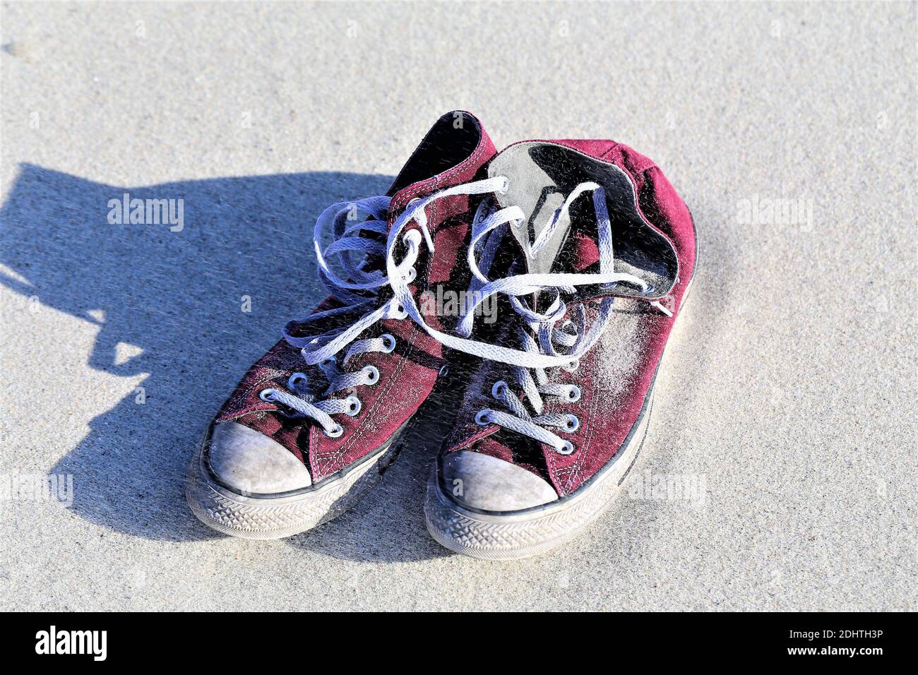 Une image d'une chaussure de sport Banque D'Images