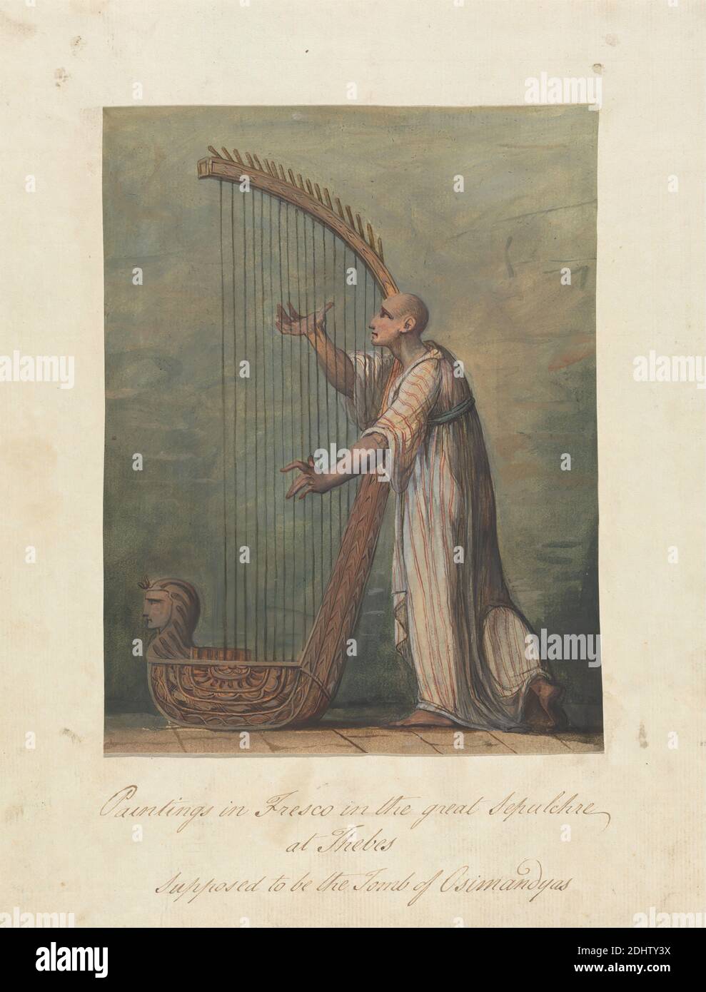 Homme jouant de la harpe Banque de photographies et d'images à haute  résolution - Alamy