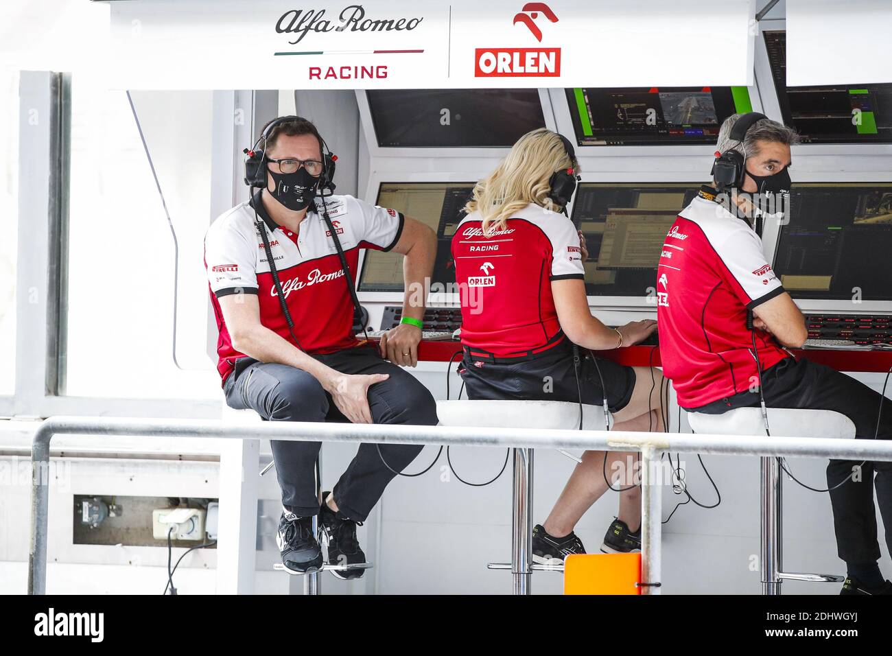 Abou Dhabi. 12 décembre 2020. Abu Dhabi, Émirats arabes Unis. 12 décembre 2020. HELVIG Olivier, Ingénieur en développement de performance chez Alfa Romeo Racing ORLEN, portrait lors du Grand Prix 2020 Etihad Airways Abu Dhabi de Formule 1, du 11 au 13 décembre 2020 sur le circuit Yas Marina, à Abu Dhabi - photo Florent Gooden/DPPI/LM crédit: Gruppo Editoriale LiveMedia/Alay Live News crédit: Gruppo Editoriale LiveMedia/Alay Live News Banque D'Images