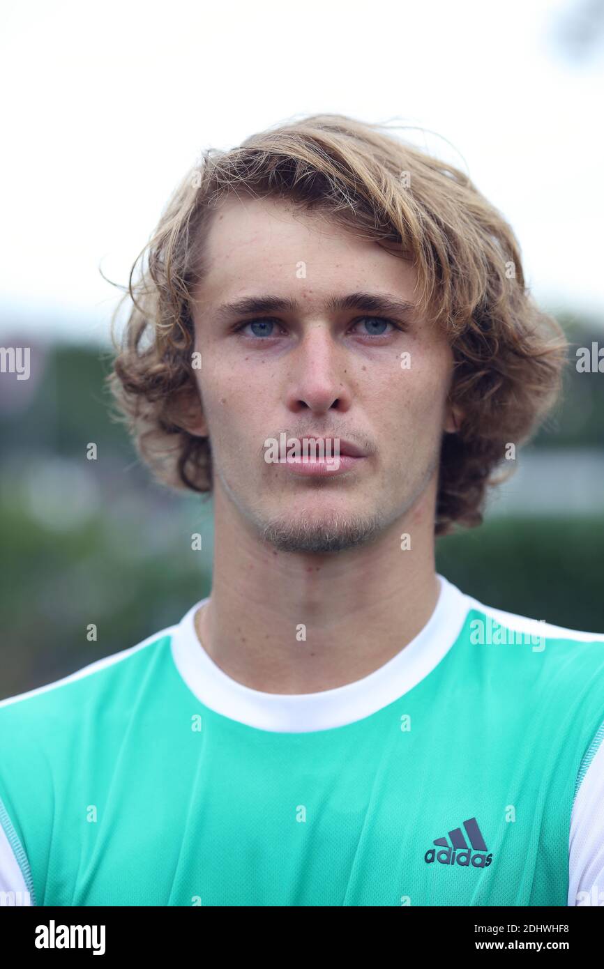 Joueur de tennis professionnel allemand Alexander Zverev Banque D'Images