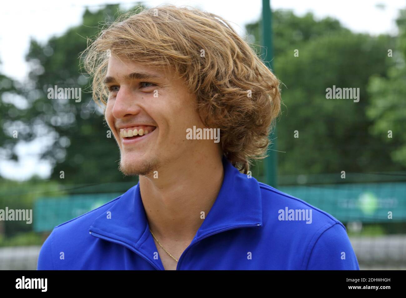 Joueur de tennis professionnel allemand Alexander Zverev Banque D'Images
