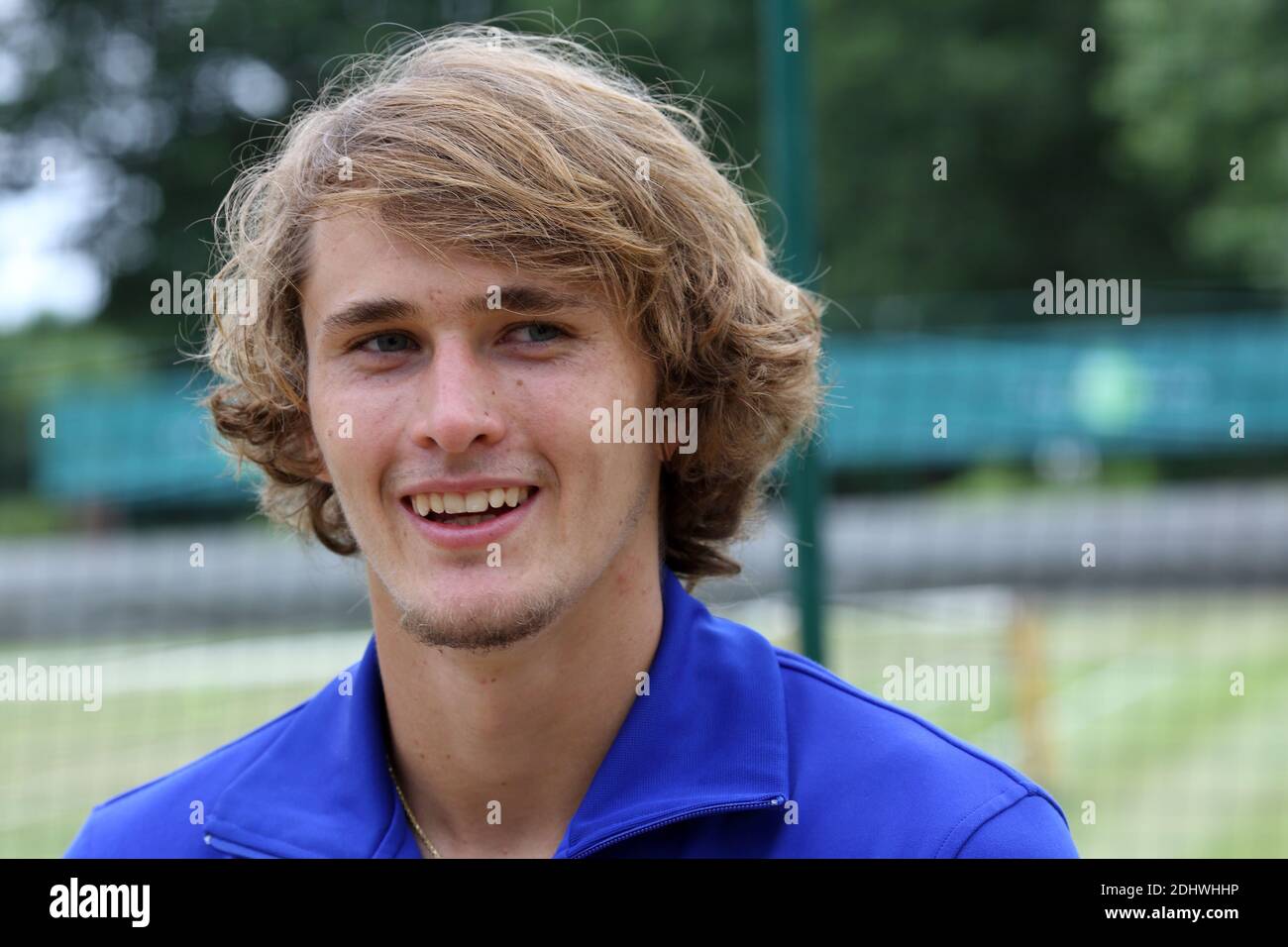 Joueur de tennis professionnel allemand Alexander Zverev Banque D'Images