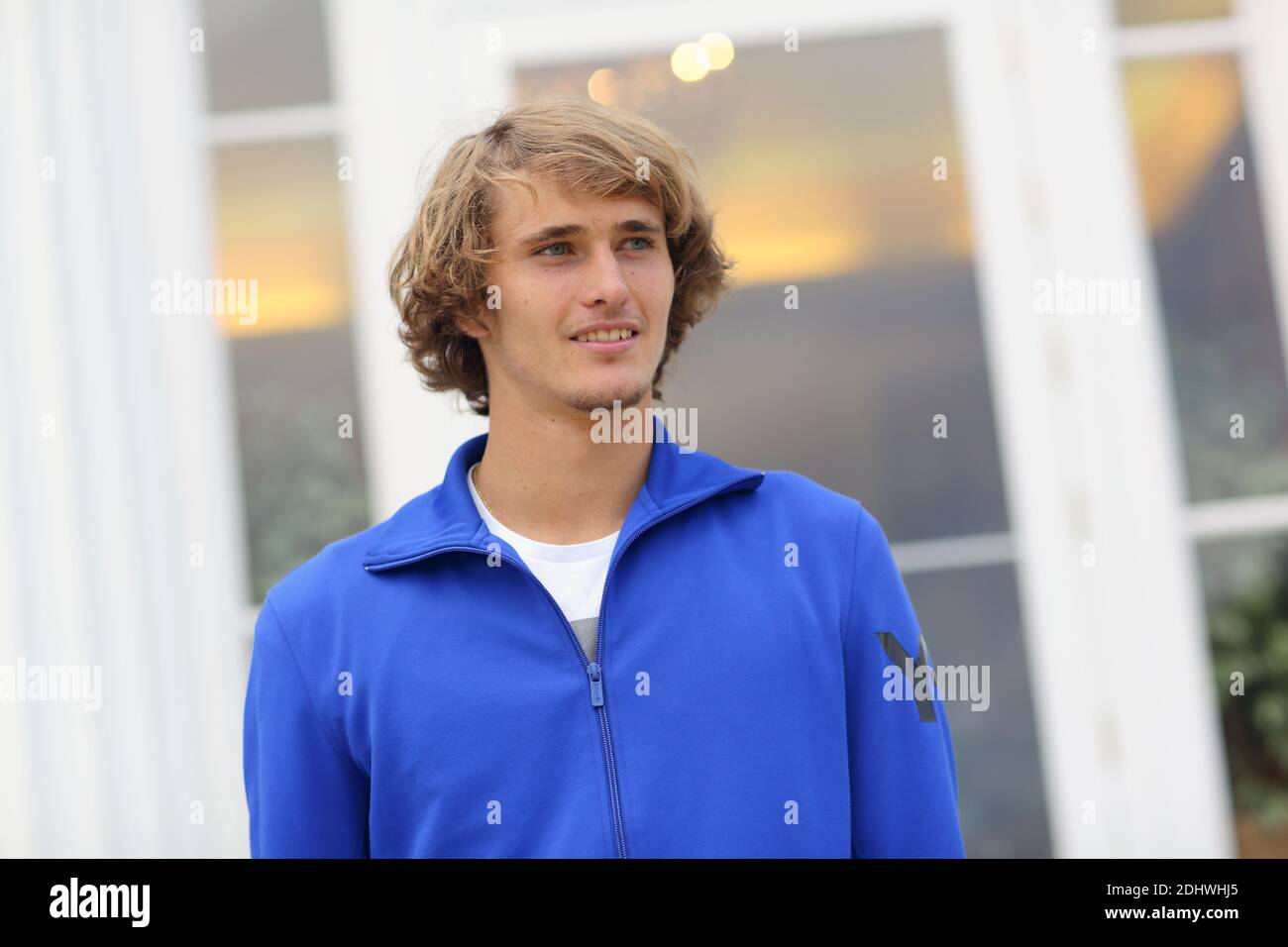 Joueur de tennis professionnel allemand Alexander Zverev Banque D'Images