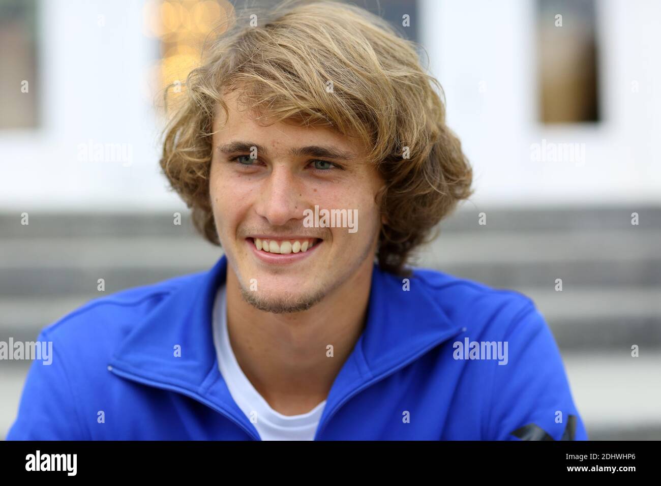 Joueur de tennis professionnel allemand Alexander Zverev Banque D'Images