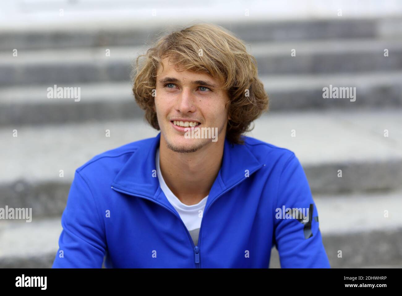 Joueur de tennis professionnel allemand Alexander Zverev Banque D'Images