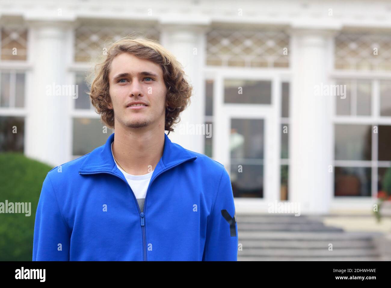 Joueur de tennis professionnel allemand Alexander Zverev Banque D'Images