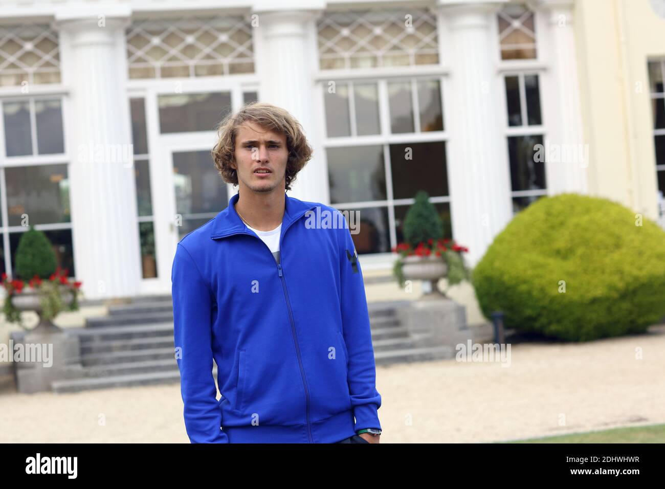 Joueur de tennis professionnel allemand Alexander Zverev Banque D'Images