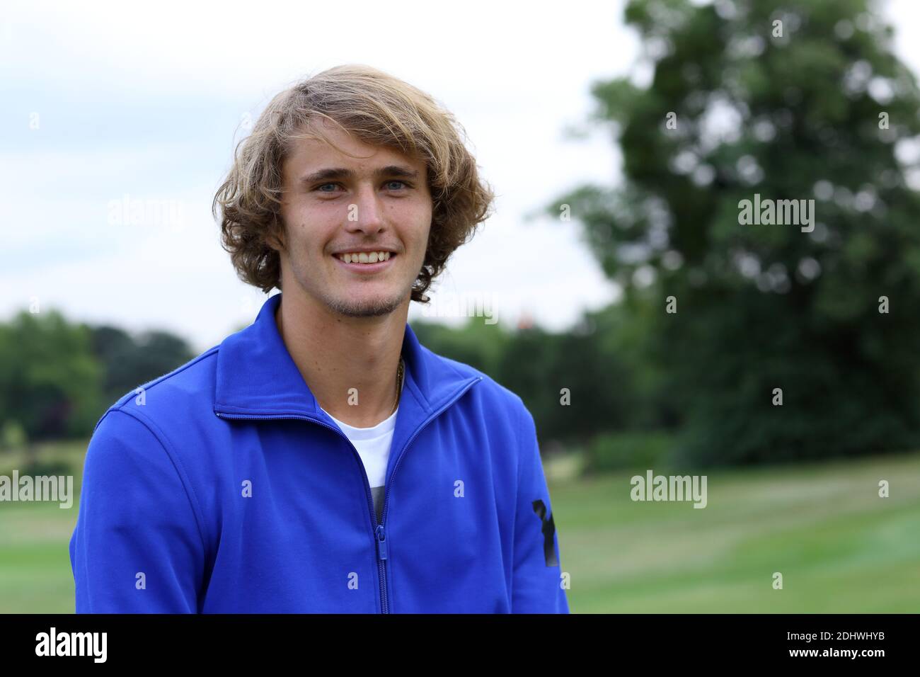 Joueur de tennis professionnel allemand Alexander Zverev Banque D'Images