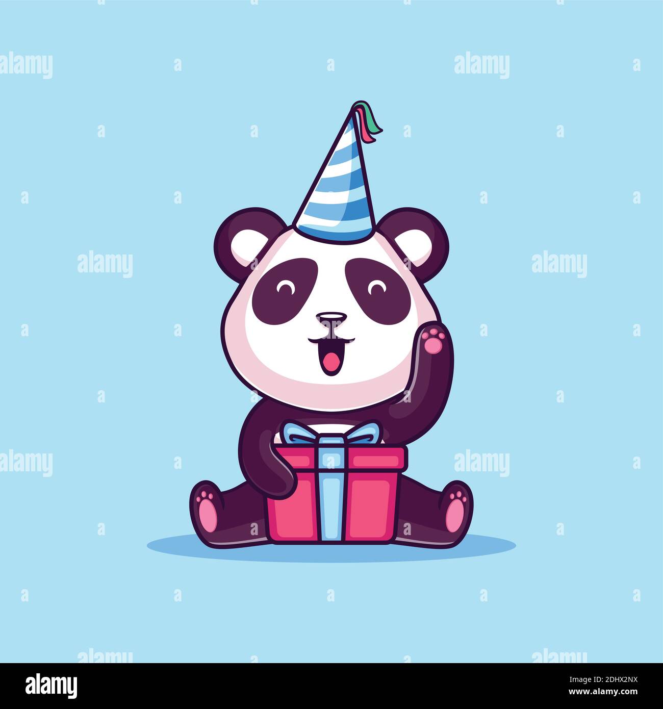 Panda Hat Banque D Images Vectorielles Alamy